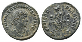Valentinian I AE. Follis. 364-375 AD.

Condition:Very fine
Weight: 2.4 gr
Diameter: 19 mm