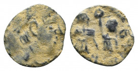 Barbarous AE Coins. 5th century AD.

Condition:Very fine
Weight: 0.8 gr
Diameter: 12 mm