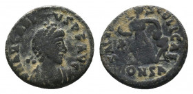 Barbarous AE coins. 4th-5th century AD.

Condition:Very fine
Weight: 1.1 gr
Diameter: 12 mm