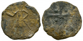 Crusaders Coins Ae, Circa 1095 - 1271 AD,

Condition:Very fine
Weight: 3.4 gr
Diameter: 22 mm