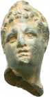 Ancient Roman Bronze Statue of Alexander

Condition:Very fine
Weight: 11.9 gr
Diameter: 18 mm