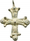 Byzantine Cross !

Condition:Very fine
Weight: 39.7 gr
Diameter: 57 mm