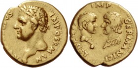 Vitellius, January – December 69. Aureus, Tarraco (?) 2 January-18 April 69, AV 7.54 g. A VITELLIVS – IMP GERMAN Laureate head l. with globe at point ...
