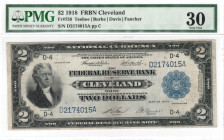 United States - 2 Dollars - Cleveland - 1918 - PMG 30 - Fr#758