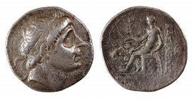 Antiochia - Antiochus II - 223-187 v.Chr. Seleucia on the Tigrim 261\246 v.chr - 16.65g - Houghton\Lober 963 - Spaer 390-391