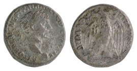 Traianus - Tetradrchme - globe in front of truncation - Tyre year 18 - 14.31g - VF+ - Prieur 1508