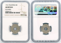 Palestine - 5 Mils - NGC AU Details - 1941