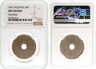 Palestine - 20 Mils - NGC 4769925-010 UNC Details Clened - 1941