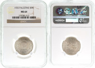 Palestine - 50 Mils - NGC 2797801-013 MS 64 - 1935