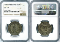 Palestine - 100 Mils - NGC XF40 - 1935