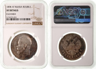 Russia - 1 Rouble - NGC XF Det - 1898 AT