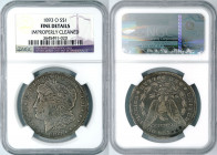 United States - 1 Dollar Morgan - NGC F Details - 1893-O