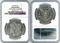 United States - 1 Dollar Morgan - NGC F Details - 1893-O