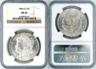 United States - 1 Dollar Morgan - NGC MS62 - 1884-CC