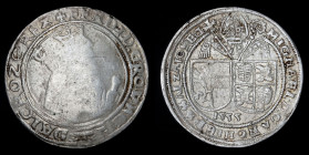 Salzburg - 1 Thaler - 1555 - old Silver (?) Collector copy
