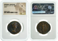 Samaria - Neapolis - AE30 - Faustina Jr. - AD 147-175/6 - NGC F