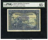 Angola Republica Portuguesa 10 Angolares 14.8.1926 Pick 67 PMG Choice Extremely Fine 45 Net. Restoration.

HID09801242017

© 2020 Heritage Auctions | ...