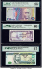 Cape Verde, Gambia and Mozambique Group Lot of 3 Graded Examples PMG Gem Uncirculated 65 EPQ; Gem Uncirculated 66 EPQ; Superb Gem Unc 67 EPQ. 

HID098...