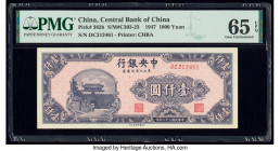 China Central Bank of China 1000 Yuan 1947 Pick 382b S/M#C303-23 PMG Gem Uncirculated 65 EPQ. 

HID09801242017

© 2020 Heritage Auctions | All Rights ...
