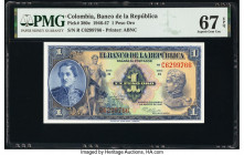 Colombia Banco de la Republica 1 Peso Oro 7.8.1947 Pick 380e PMG Superb Gem Unc 67 EPQ. 

HID09801242017

© 2020 Heritage Auctions | All Rights Reserv...