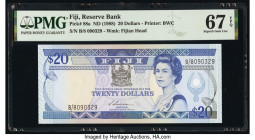 Fiji Reserve Bank of Fiji 20 Dollars ND (1988) Pick 88a PMG Superb Gem Unc 67 EPQ. 

HID09801242017

© 2020 Heritage Auctions | All Rights Reserved