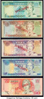 Fiji 1996-98 Specimen Set of 5 Examples Crisp Uncirculated. Pick numbers 96s, 98s, 99s,100s and 101s.

HID09801242017

© 2020 Heritage Auctions | All ...