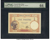 French Indochina Banque de l'Indo-Chine 1 Piastre ND (1921-28) Pick 48a PMG Choice Uncirculated 64. 

HID09801242017

© 2020 Heritage Auctions | All R...