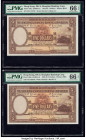 Hong Kong Hongkong & Shanghai Banking Corp. 5 Dollars 20.2.1956 Pick 180a KNB61 Two Examples PMG Gem Uncirculated 66 EPQ (2). 

HID09801242017

© 2020...