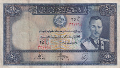 Afghanistan, 50 Afghanis, 1939, VF(+), p25a
VF(+)
Stained
Estimate: $100-200