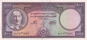 Afghanistan, 100 Afghanis, 1957, AUNC(-), p34d
AUNC(-)
Estimate: $50-100
