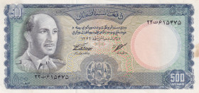Afghanistan, 500 Afghanis, 1967, XF, p45
XF
Stained
Estimate: $35-70
