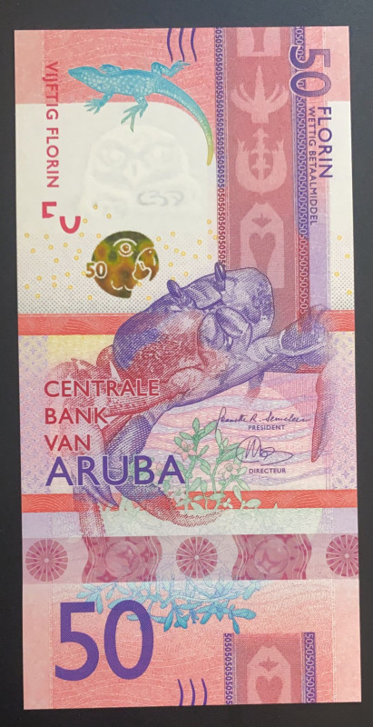 Aruba, 50 Florin, 2019, UNC, pNew
UNC
Estimate: $50-100