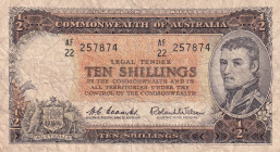 Australia, 1/2 Shillings, 1954, VF, p29
VF
Stained
Estimate: $15-30