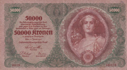 Austria, 50.000 Kronen, 1922, VF, p80
VF
Estimate: $25-50