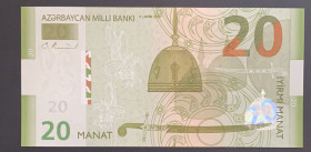 Azerbaijan, 20 Manat, 2005, UNC, p28
UNC
Estimate: $20-40