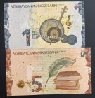 Azerbaijan, 1-5 Manat, 2020, UNC(-), pNew, (Total 2 banknotes)
UNC(-)
Estimate: $15-30