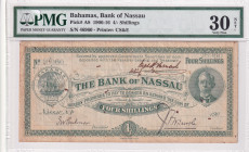 Bahamas, 4 Shillings, 1906, VF, pA8
VF
PMG 30 NET
Estimate: $1000-2000