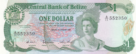 Belize, 1 Dollar, 1987, UNC, p46c
UNC
Queen Elizabeth II. Potrait
Estimate: $20-40