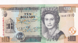 Belize, 10 Dollars, 1997, UNC, p62
UNC
Queen Elizabeth II. Potrait
Estimate: $130-260