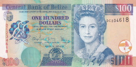 Belize, 100 Dollars, 2016, UNC(-), p71c
UNC(-)
Queen Elizabeth II. Potrait
Estimate: $100-200