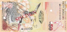 Bermuda, 50 Dollars, 2009, UNC, p61A, SPECIMEN
UNC
Estimate: $125-250