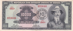 Brazil, 10 Cruzeiros Novos, 1967, XF, p189b
XF
Estimate: $25-50