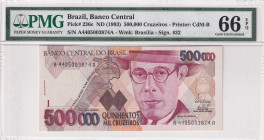 Brazil, 500.000 Cruzeiros, 1993, UNC, p236c
UNC
PMG 66 EPQ
Estimate: $50-100