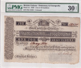 British Guiana, 22 Gulden, 1830, VF, pA1
VF
PMG 30 NET
Estimate: $350-700