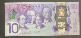 Canada, 10 Dollars, 2017, UNC, p112
UNC
Commemorative and Polymer Banknote
Estimate: $15-30