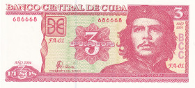 Cuba, 3 Pesos, 2004, UNC, p127a, Radar
UNC
Commemorative banknote
Estimate: $15-30