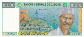 Djibouti, 10.000 Francs, 1994, UNC, p41
UNC
Estimate: $75-150