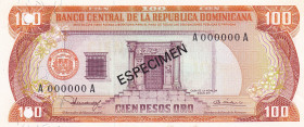 Dominican Republic, 100 Pesos Oro, 1993, UNC, p144, SPECIMEN
UNC
Estimate: $30-60