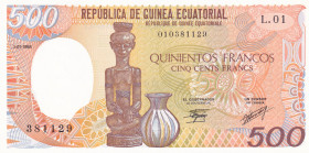 Equatorial Guinea, 500 Francs, 1985, UNC, p20
UNC
Estimate: $15-30
