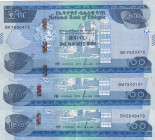 Ethiopia, 100 Birr, 2020, pNew, (Total 3 banknotes)
In different condition between XF and AUNC
Estimate: $15-30